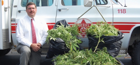 Flat tire leads police to 60 pounds of marijuana